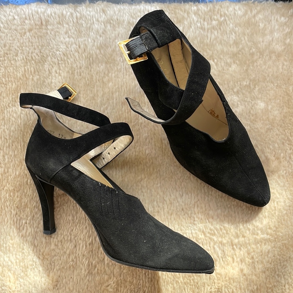 Clergerie Suede court shoe  heels